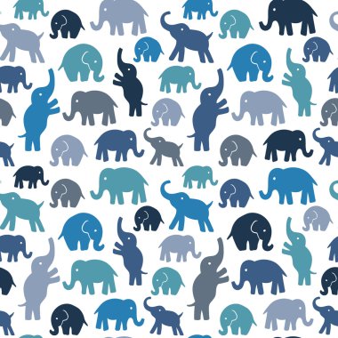 Filler ile sorunsuz vektör desen.