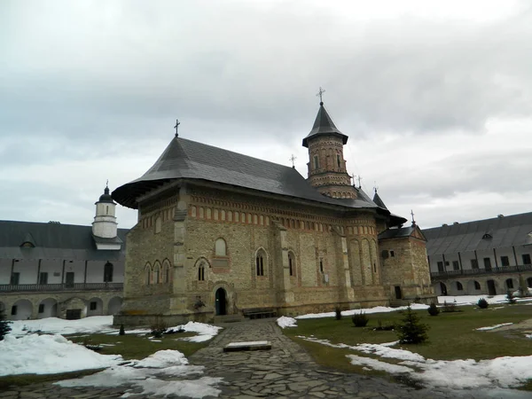 Monasterio Ortodoxo Neamt Rumania — Foto de Stock