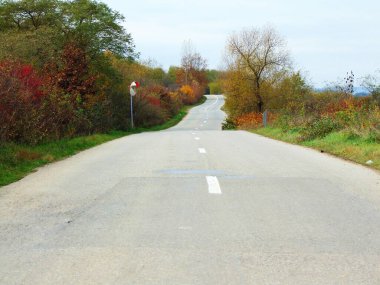 Maramures 'da sonbaharda yol