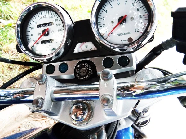 Speedometer Motorcycle — Stock Photo, Image