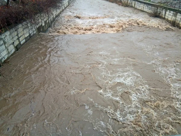 Fiume Sasar Nella Città Baia Mare — Foto Stock