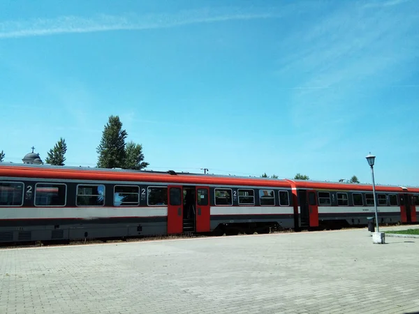 Romanian Train Baia Mare City — Stock Photo, Image