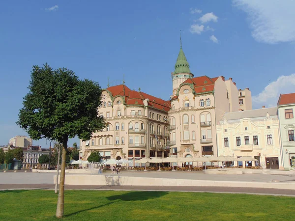 Edifícios Centro Cidade Oradea Roménia — Fotografia de Stock