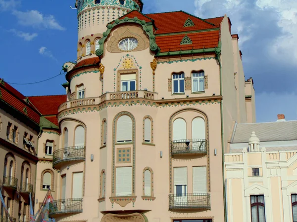 Black Eagle Palace Palatul Vulturul Negru Oradea City Romania — Stock fotografie