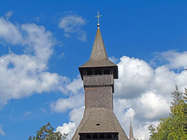 Barsana Ortodoxní Klášter Maramures Rumunsko — Stock fotografie