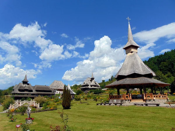 Barsana Orthodox Monastery Maramures Romania — Fotografia de Stock
