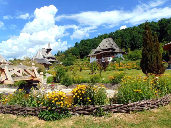 Barsana Orthodox Monastery Maramures Romania — 图库照片