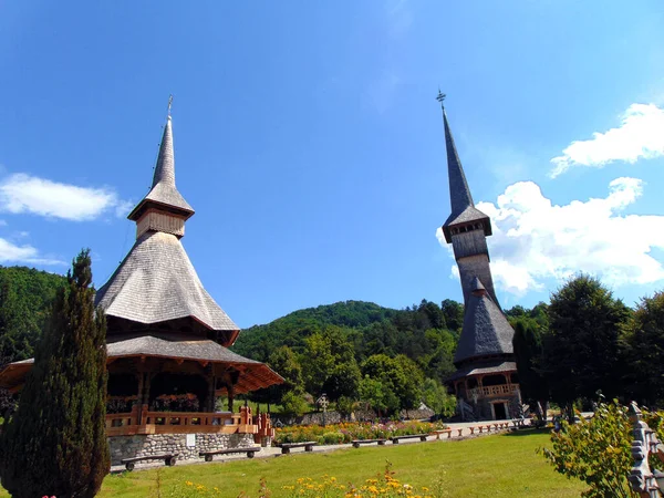 Mănăstirea Ortodoxă Barsana Din Maramureș România — Fotografie, imagine de stoc