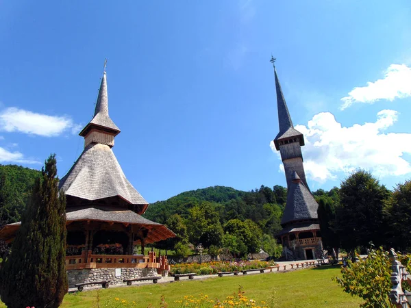 Barsana Orthodox Monastery Maramures Romania —  Fotos de Stock