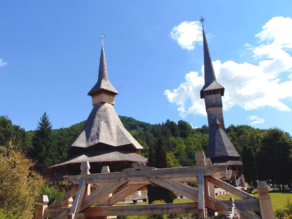 Barsana Orthodox Monastery Maramures Romania —  Fotos de Stock