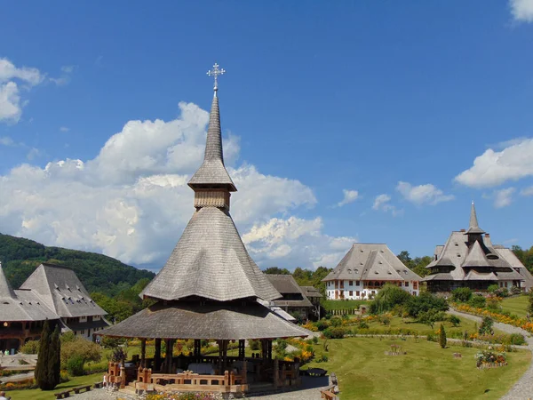Barsana Orthodox Monastery Maramures Romania — 스톡 사진