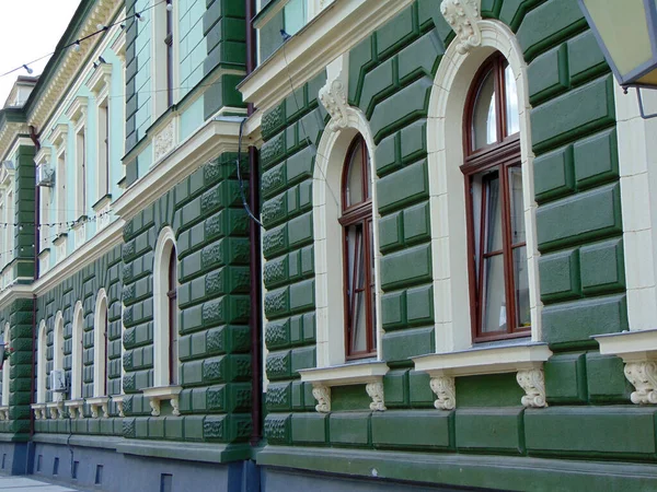 Gebouw Sighetu Marmatiei Maramures Detail — Stockfoto