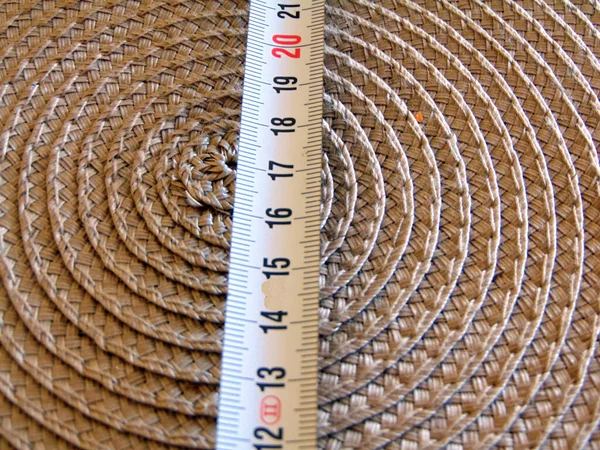 Centímetros Uma Roda Roleta — Fotografia de Stock