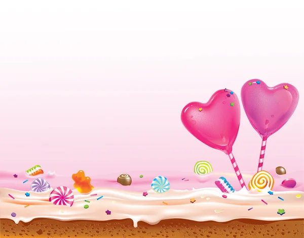 Tatlı kalpler lolipop