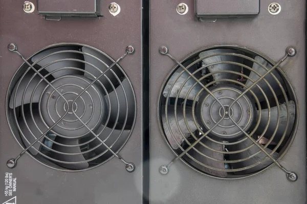 Two server blocks with large fans