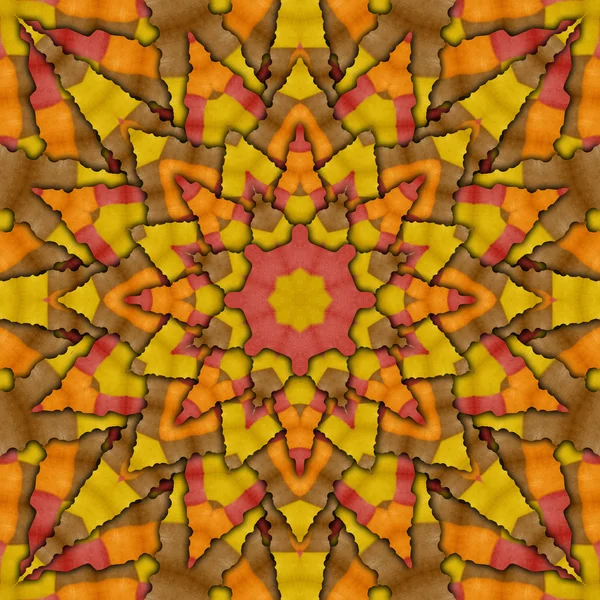 Retro színek Kaleidoszkóp — Stock Fotó