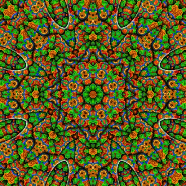 Colored mandala — Stock Photo, Image