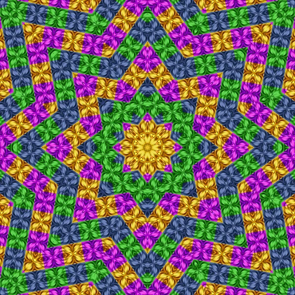 Színes Kaleidoszkóp — Stock Fotó