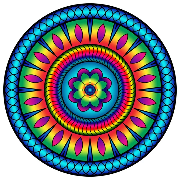 Mandala de colores de éxito — Foto de Stock