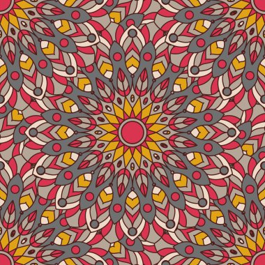 Vektör seamless modeli. kumaş ot tasarımı için ulusal dekoratif unsur. Islam, Arapça, Indian, Osmanlı motifleri.