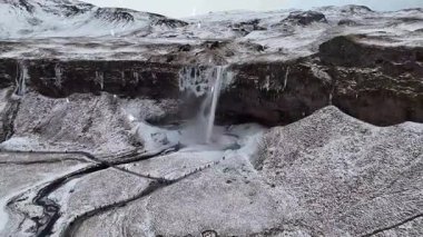 Güzel doğanın havadan görünüşü