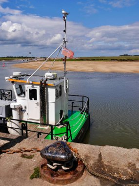 Liman, Wells-Next-the-sea, Kuzey Norfolk Sahili, Doğu Anglia. Yüksek kalite fotoğraf