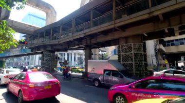 Bangkok 'un alışveriş ve iş merkezi