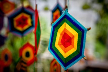 Tayland Pamuğundan dekorasyon motifli sanat