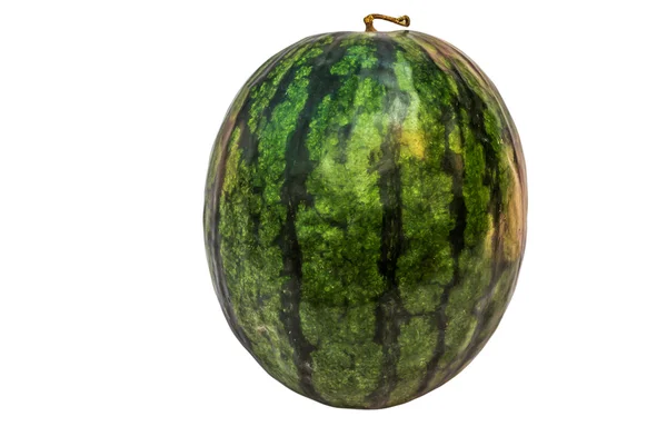 Vattenmelon isolerade på vitt. Urklippsbana — Stockfoto