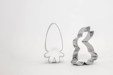 Kurabiye keskisi, kabartma kalıbı, tavşan ve havuç kalıbı.