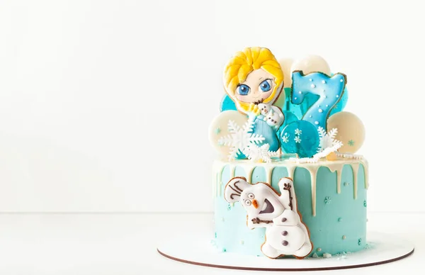 Kiew Ukraine September 2020 Disney Figur Elsa Und Ihr Freund — Stockfoto