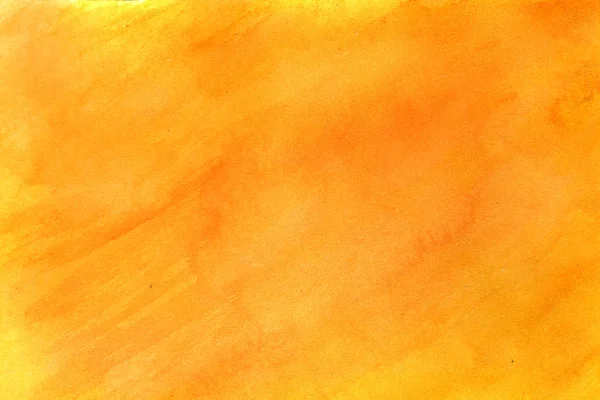 Grunge naranja en acuarela — Foto de Stock