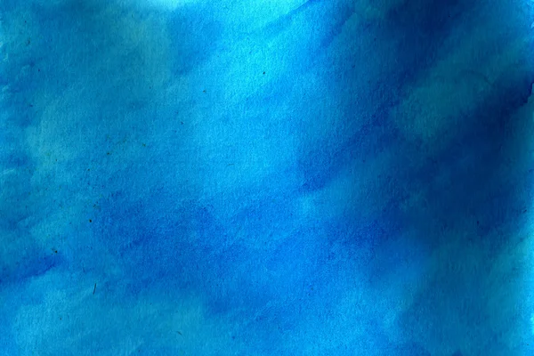 Blauwe grunge in aquarel — Stockfoto