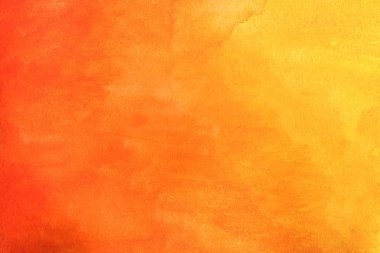 Turuncu arka planda suluboya grunge.