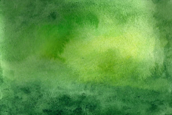 Grunge verde em aquarela . — Fotografia de Stock