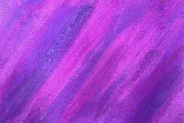 Blauw-paarse grunge in aquarel. — Stockfoto