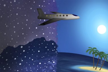 daha sıcak climes için fly