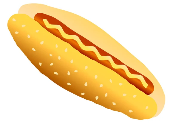 Hot-dogi. — Wektor stockowy