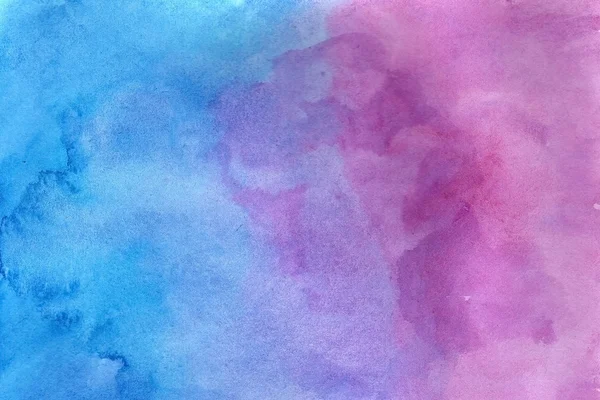 Grunge roxo-azul em aquarela — Fotografia de Stock