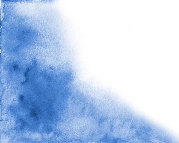 Grunge bleu aquarelle — Photo