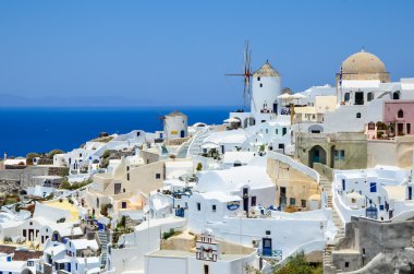 santorini Adası Oia Köyü