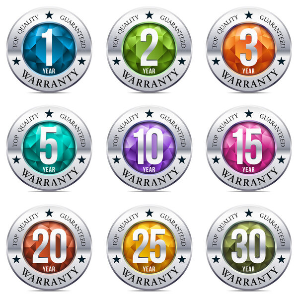 Warranty Seal Metal Badge