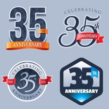 35 yıl yıldönümü Logo