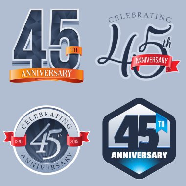 45 yıl yıldönümü Logo