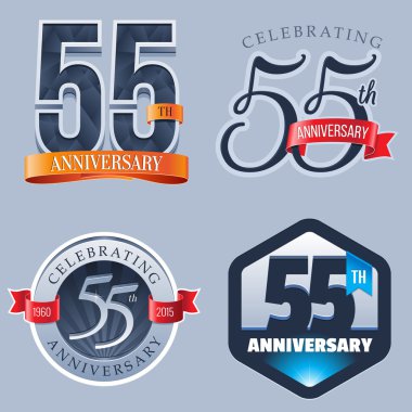 55 yıl yıldönümü Logo