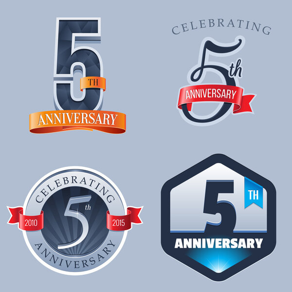 5 Years Anniversary Logo