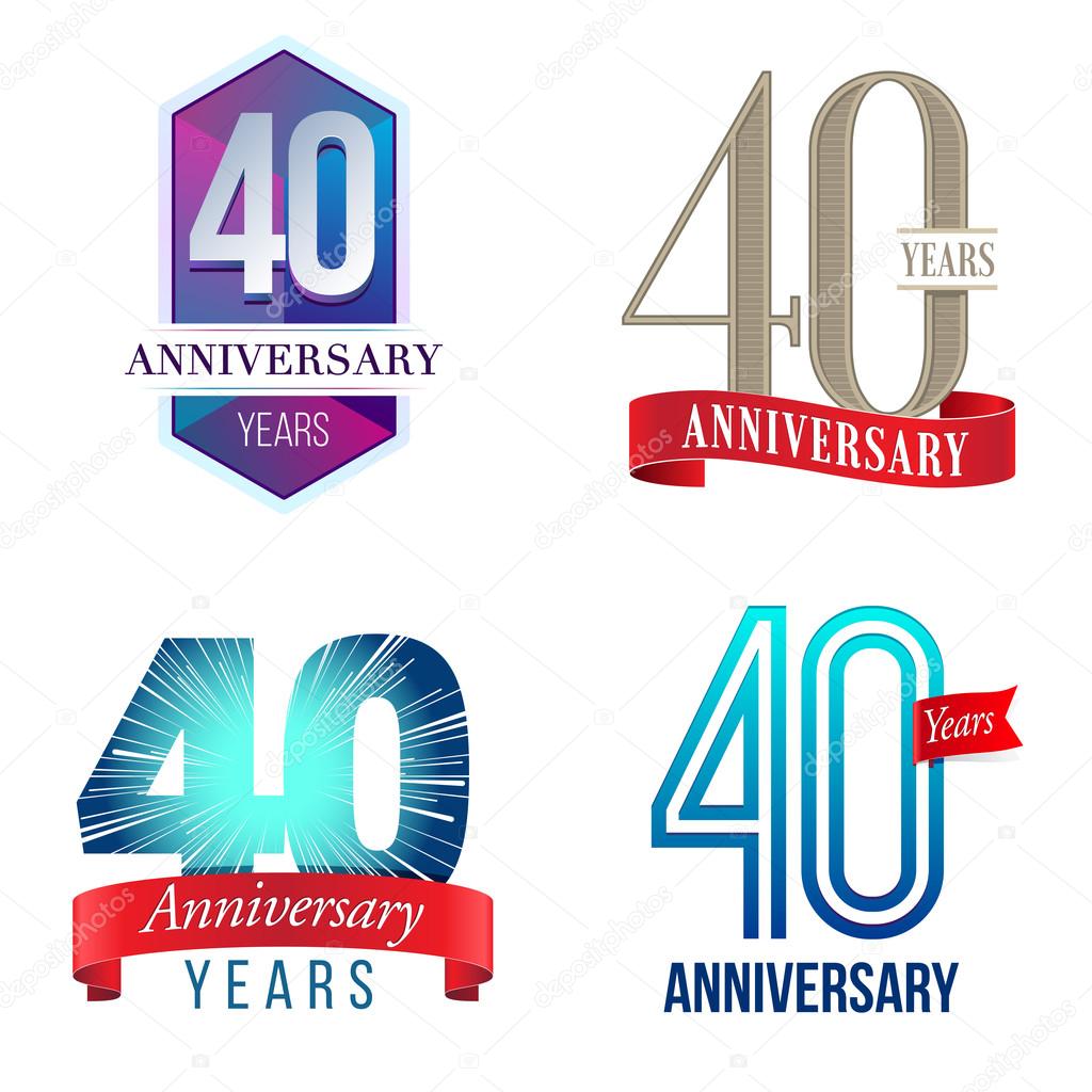 40 Years Anniversary Logo