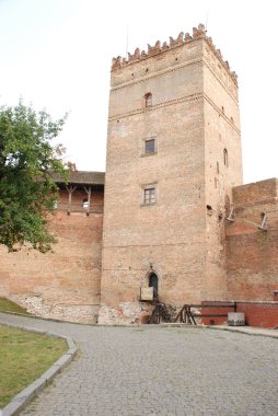 Savunma Kulesi ve duvarlar Lutsk Castle