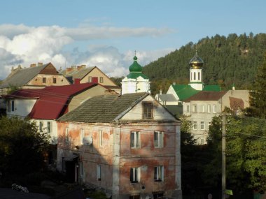 Eski kasabanın tarihi merkezi.