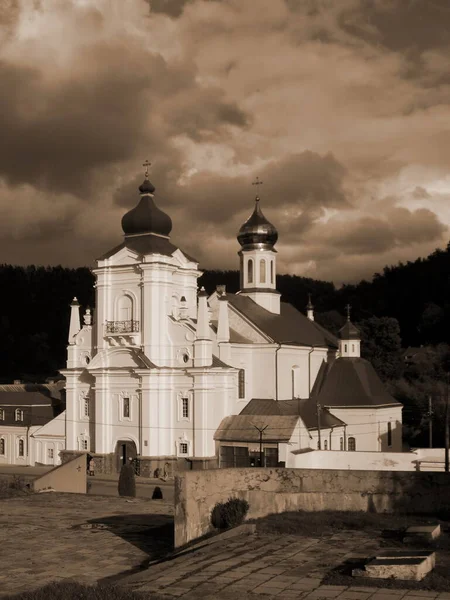 Catedral São Nicolau Mosteiro Franciscano — Fotografia de Stock